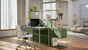 Olive green USM desk