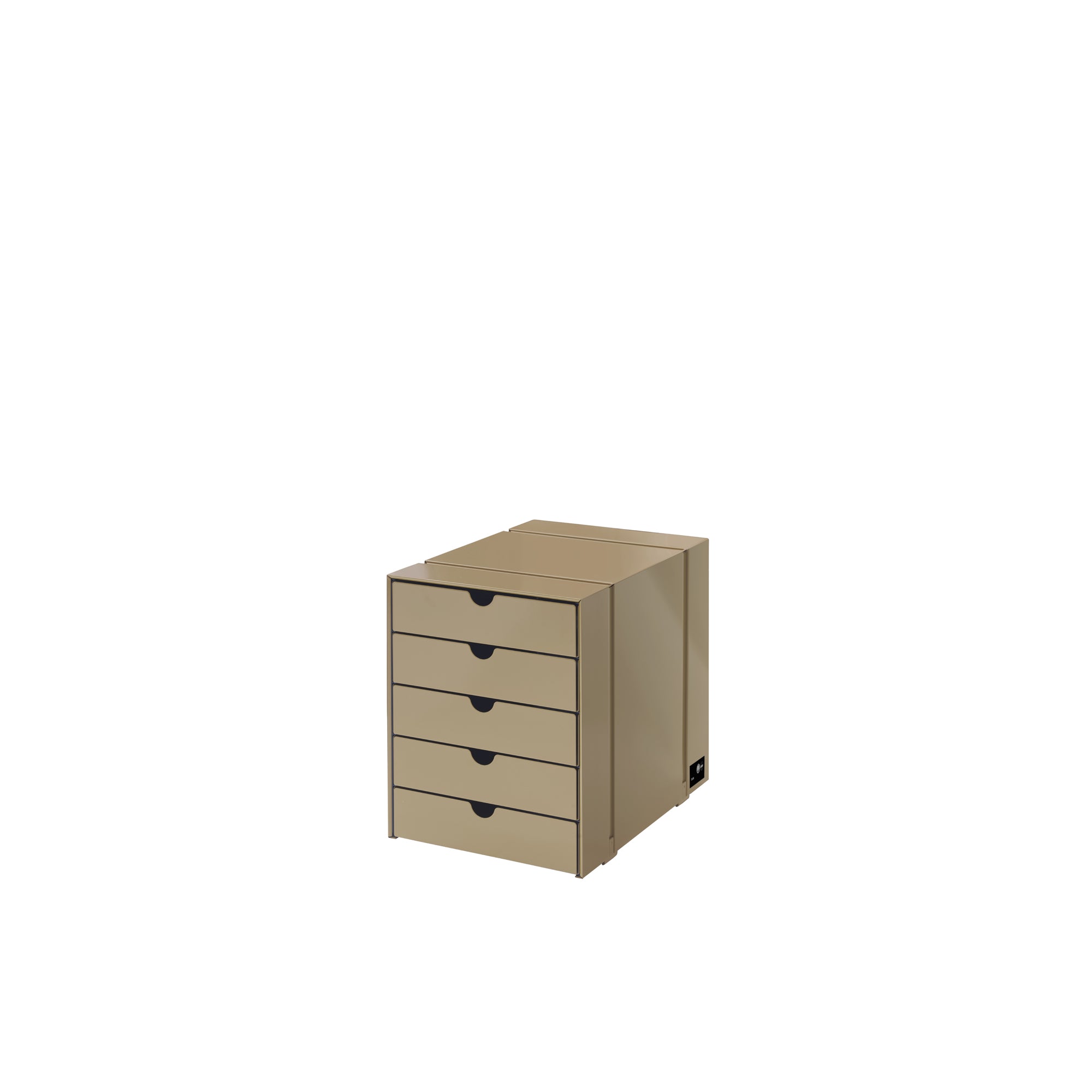 USM Inos 5 closed drawer set, incl. label and tabs (K1)